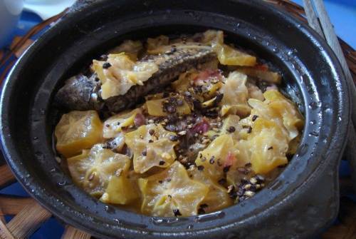 cá rô chưng tương bần