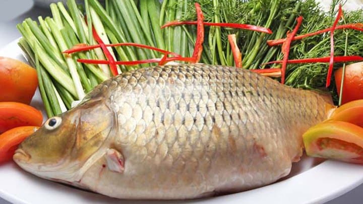 cá chép hấp bia