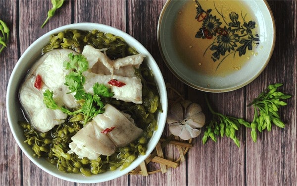 canh cá lăng