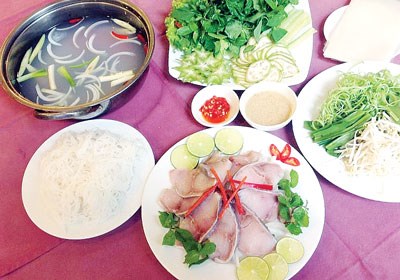 lẩu cá bớp