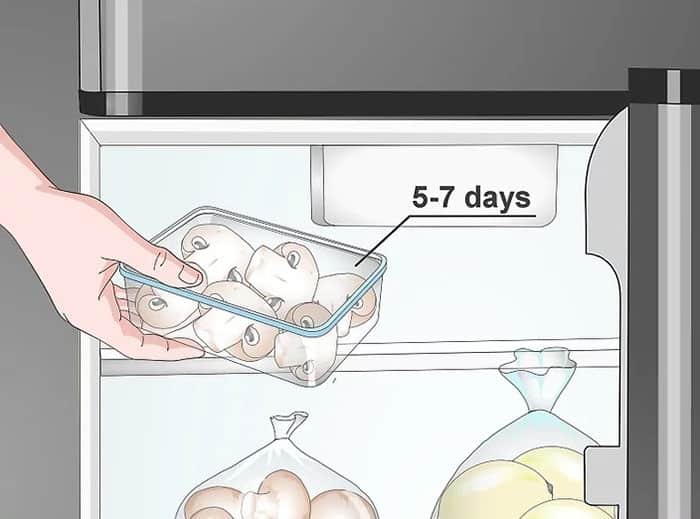 bảo quản nấm thái lát